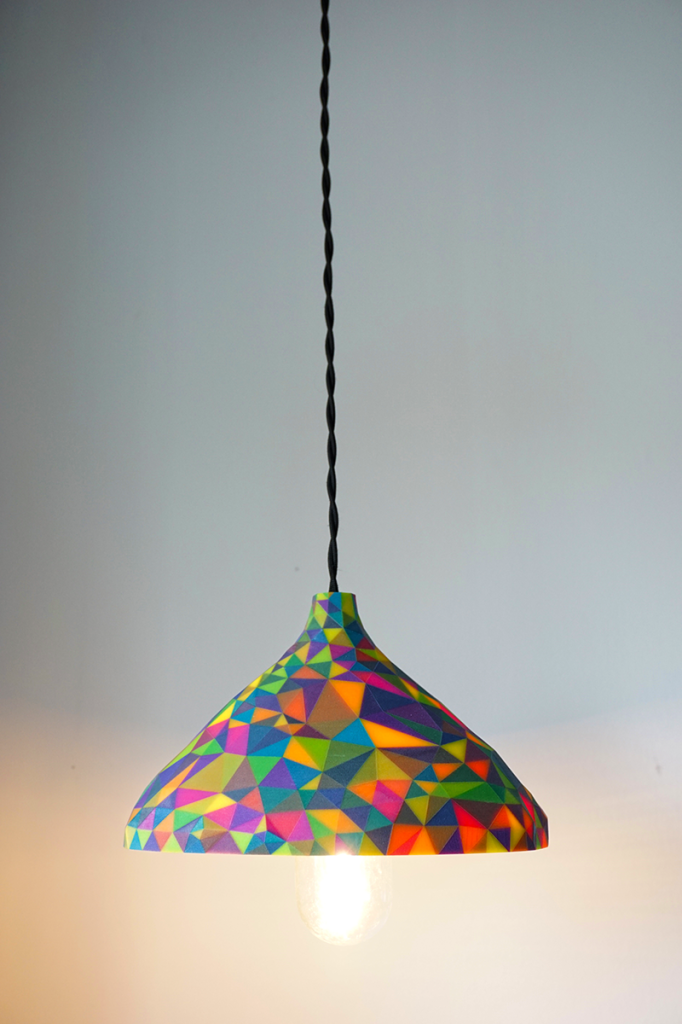 3d printed lamp Gaudi