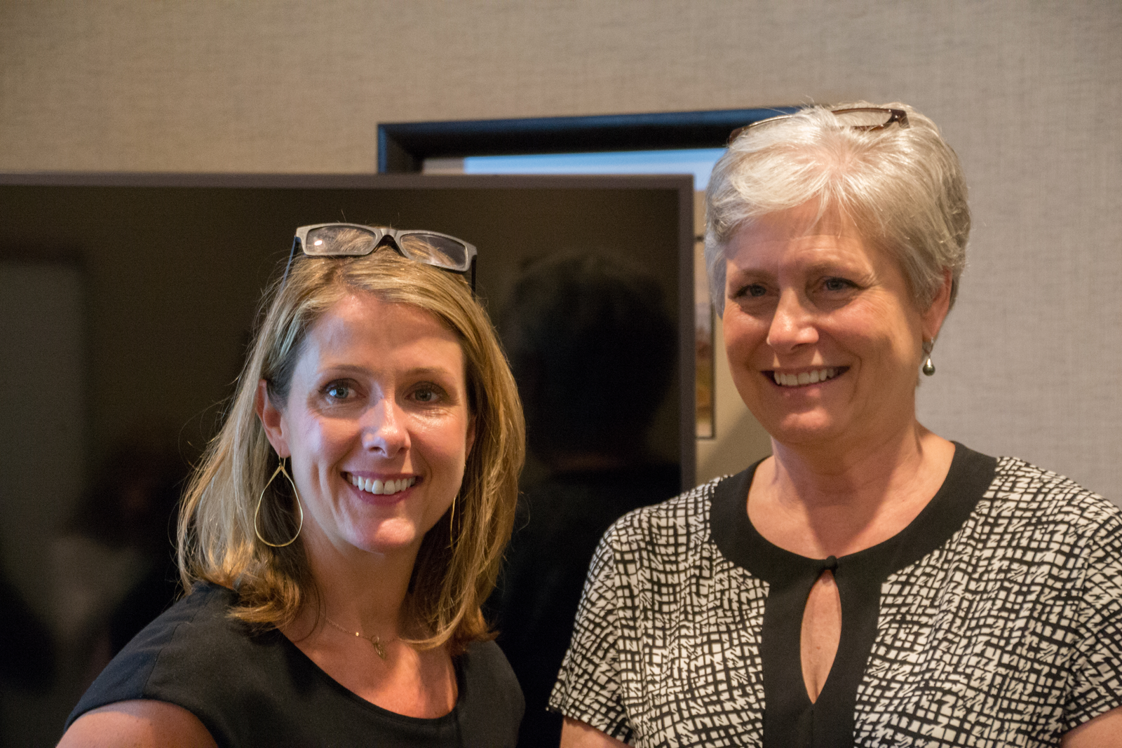 EPB's Danna Bailey and Kathy Burns with 3D Printing Industry