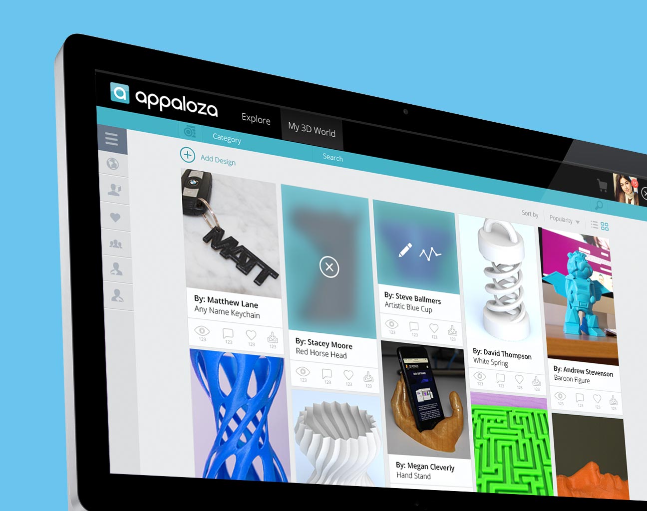appaloza marketplace 3d printing
