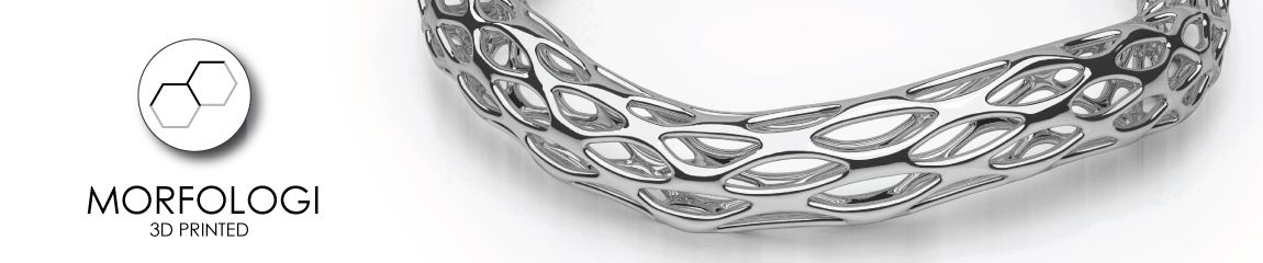 morfologi 3D printed bracelet on ebay