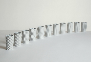 morph 3d printed clay pots