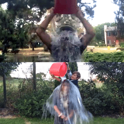 3D printing's rachel park and jason lopes perform ice bucket challenge for ALS