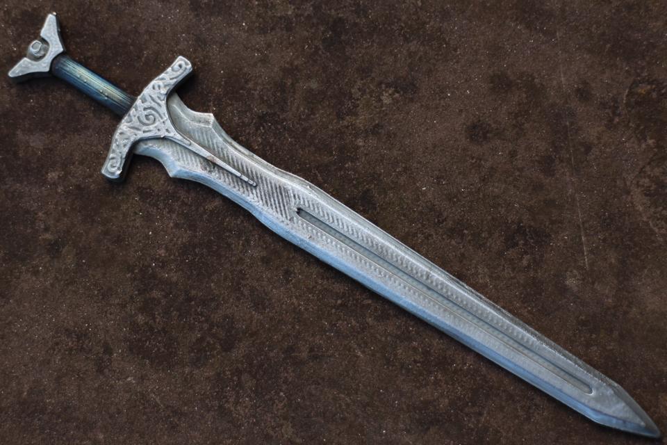 skyrim sword full 3d printing
