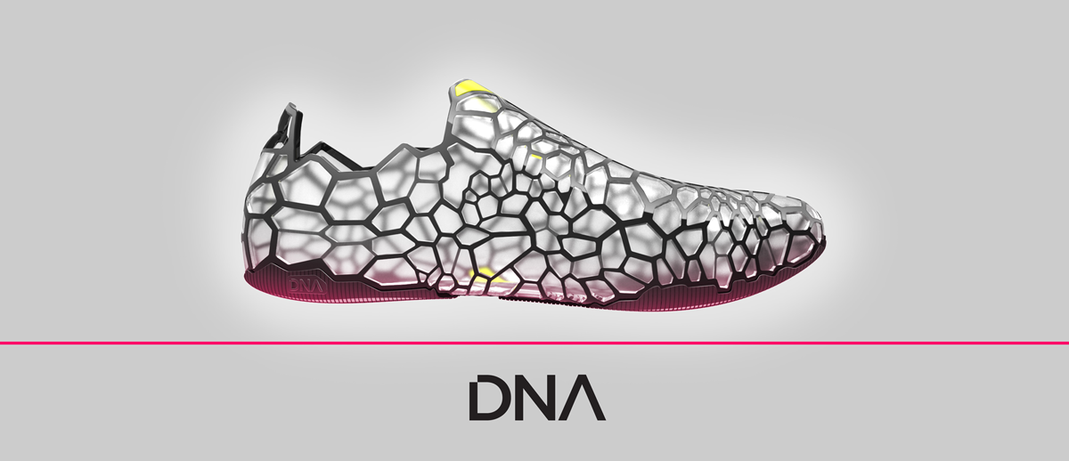 DNA Render Branded 3d printing shoes