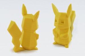3d printing low poly pokemon