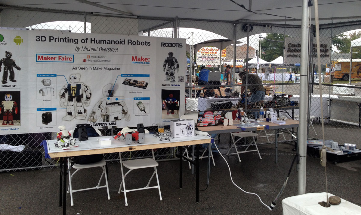 Michaels booth maker faire 3d printing