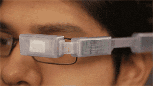 adafruit's 3D printed google glass