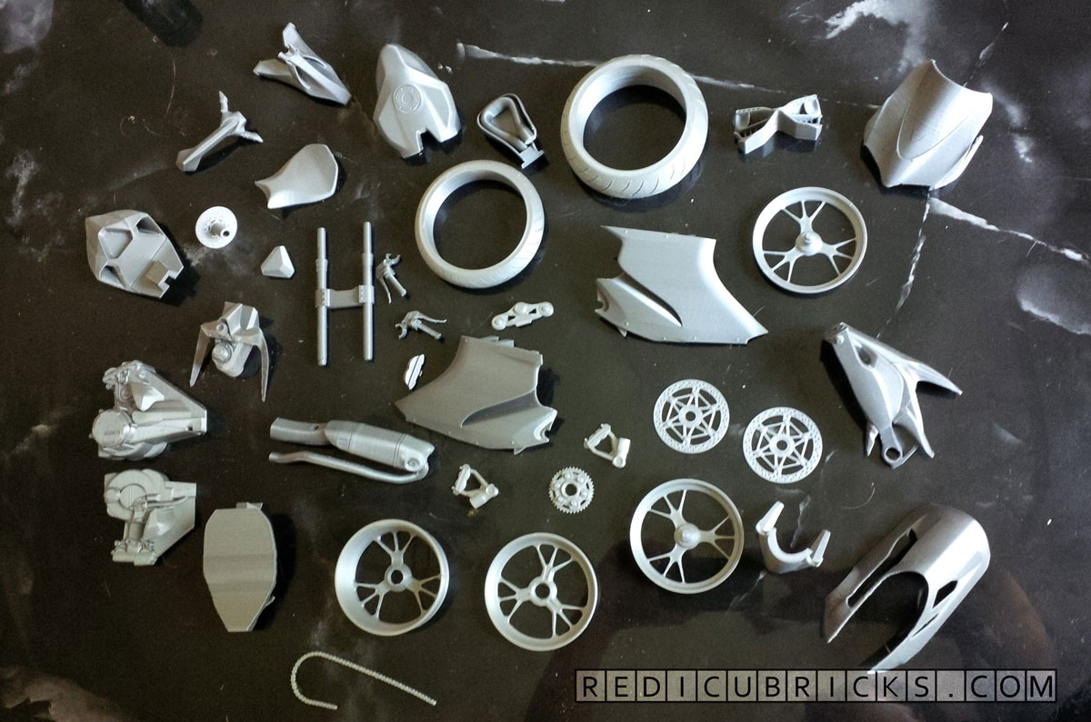 ducati 3d printing parts unfinished