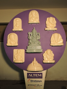 3d printed idols ganesh