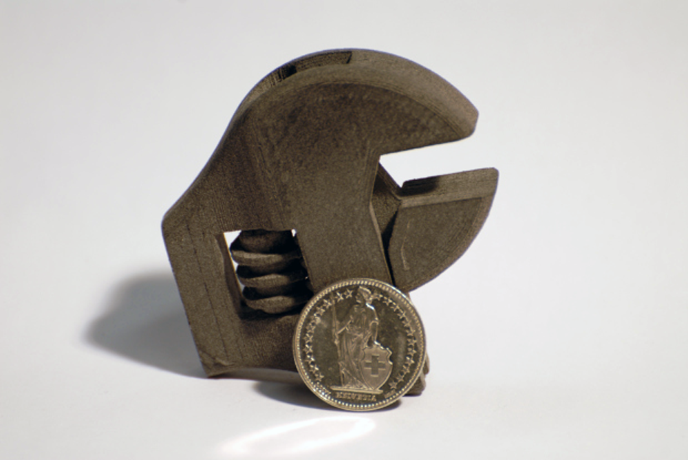 sintratec 3D printed wrench laser sintering