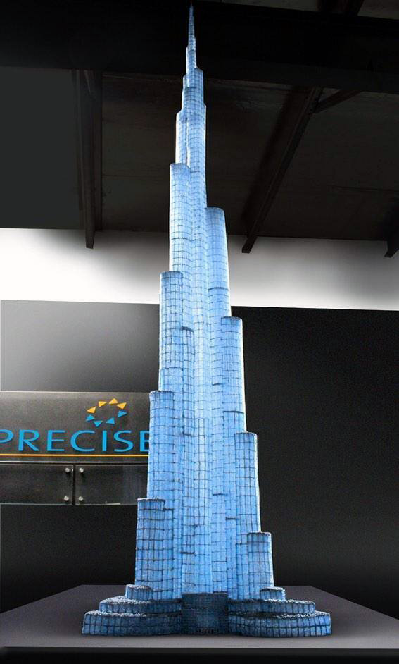 Burj Khalifa Sex - Tallest 3Doodle of the Tallest Building - 3D Printing Industry