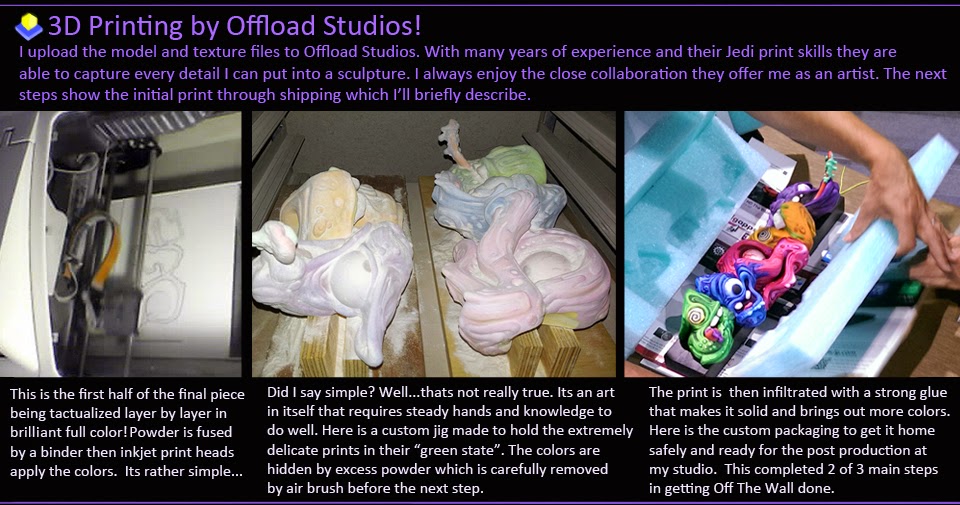 off the wall dennis harroun 3d printing Offload Studios
