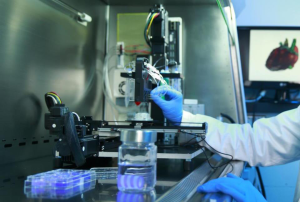 bioprinter close 3d prinitng industry