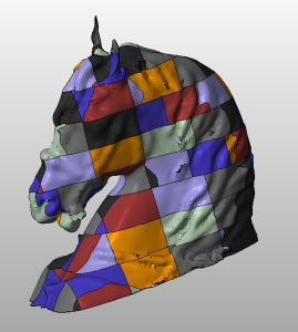croatian horse digital Patchwork cad 3d printing 
