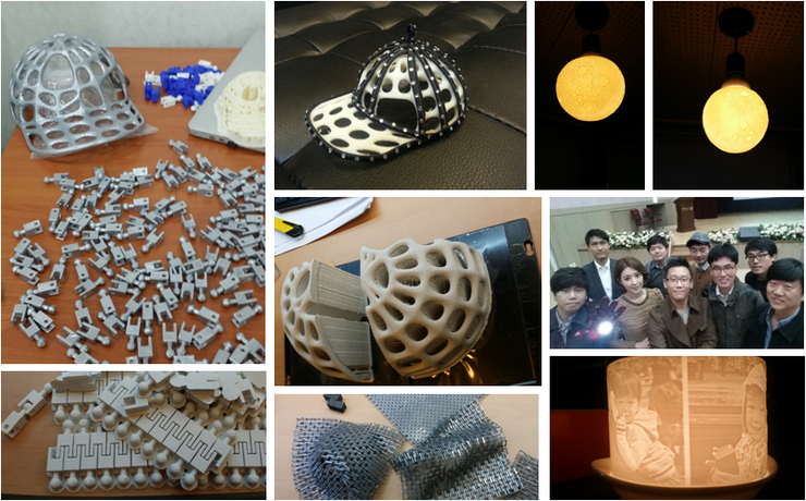 1st Maker Forum with 3D printers Pleasant Creation South Korea