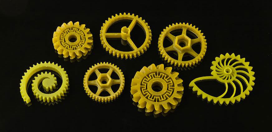 solus DLP 3d printing gears