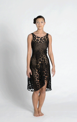 3D printed Kinematics Dress from Nervous System