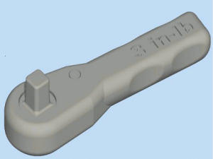 3d printed nasa wrench cad