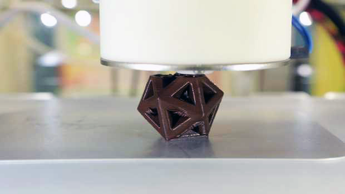 Hershey 3-D Chocolate Candy Printing exhibit