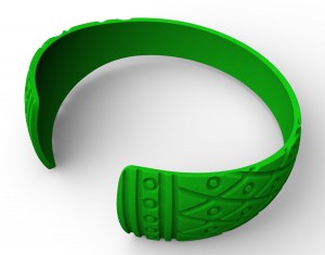 Launzer 3D prints Kalevala Jewelry's Vöyri's bracelet