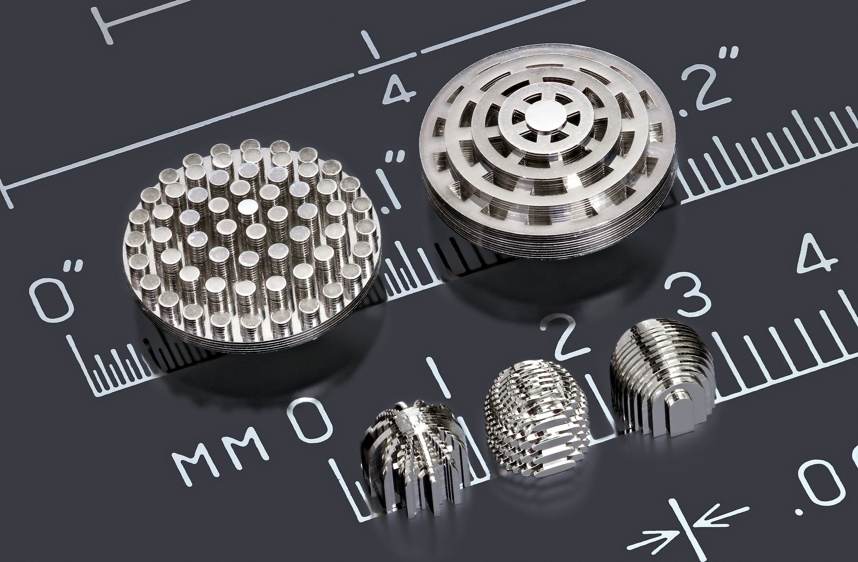 Microfabrica metal 3d printing