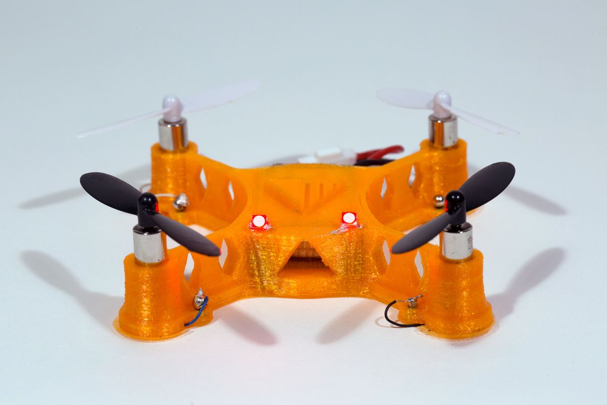 Voxel8 3D printed quad copter with electronics