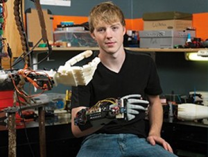 Easton LaChappelle 3d printed prosthetic 