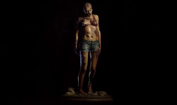 dying light 3d printed zombie statue
