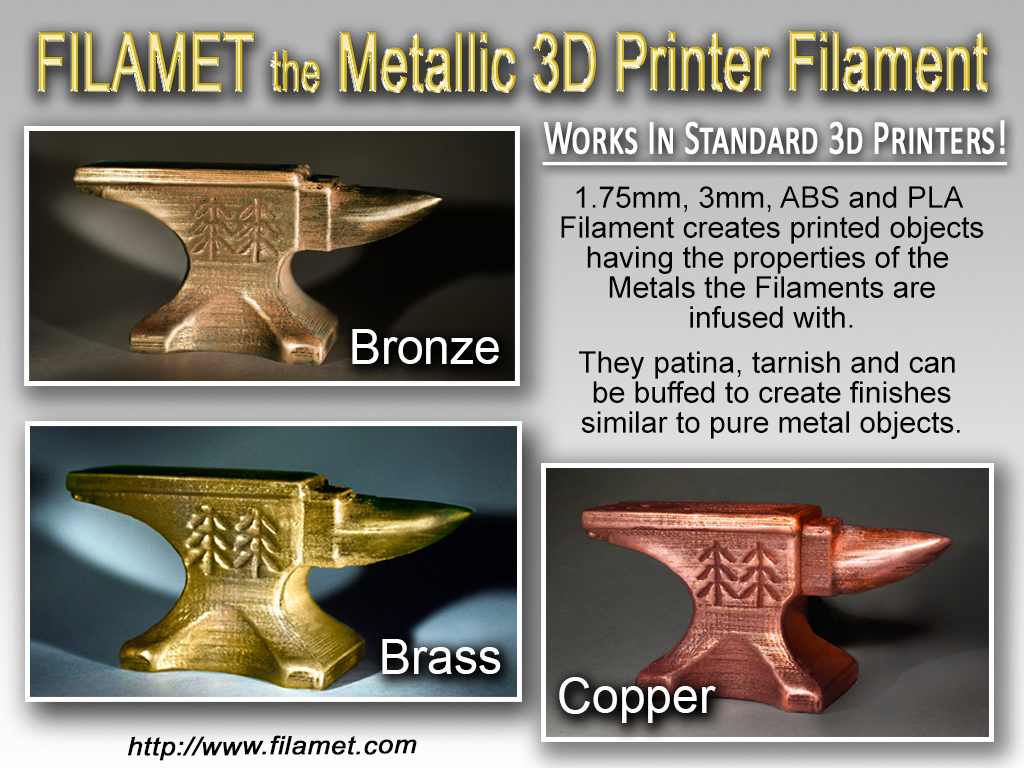 Blandet Sky Interpretive Filamet 3D Printing Filament is So Metal - 3D Printing Industry
