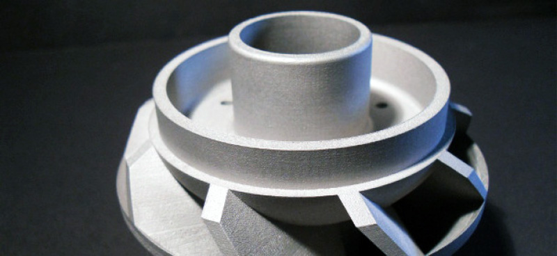 3D systems 3D printed metal part