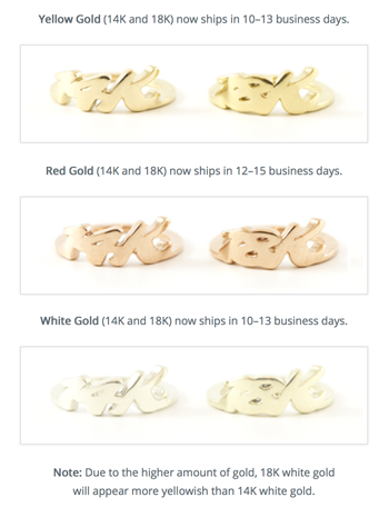 materialise 3D printing 18k and 14k gold