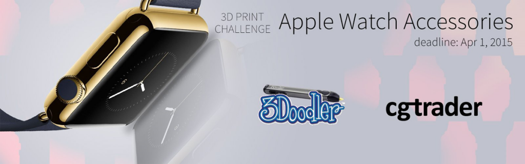 3D Printing Challenge Apple Watch CGTrader