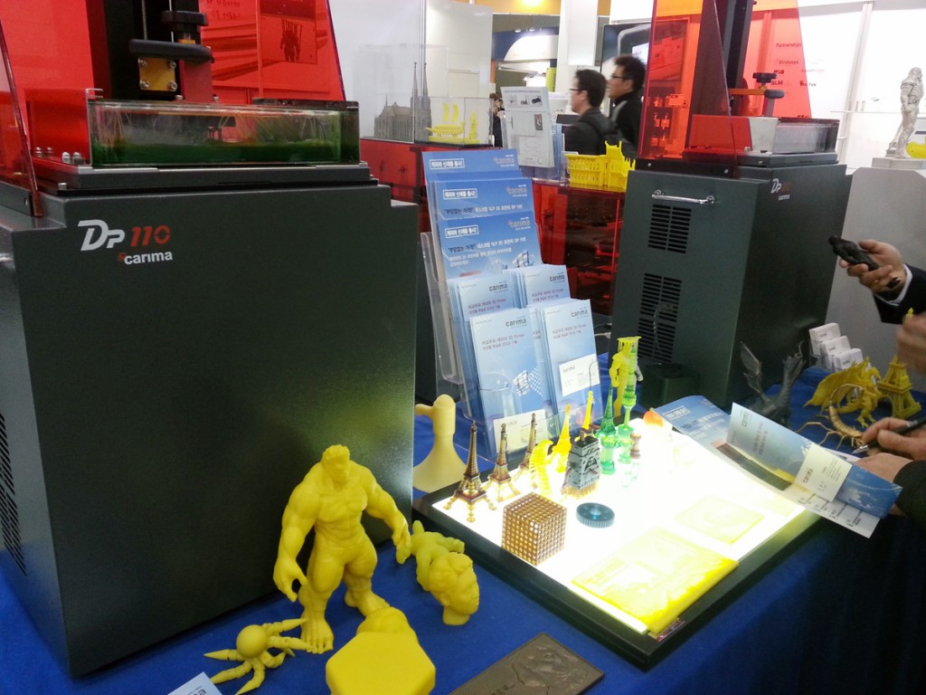 Carima sla 3D printer at intermold korea 2015 2
