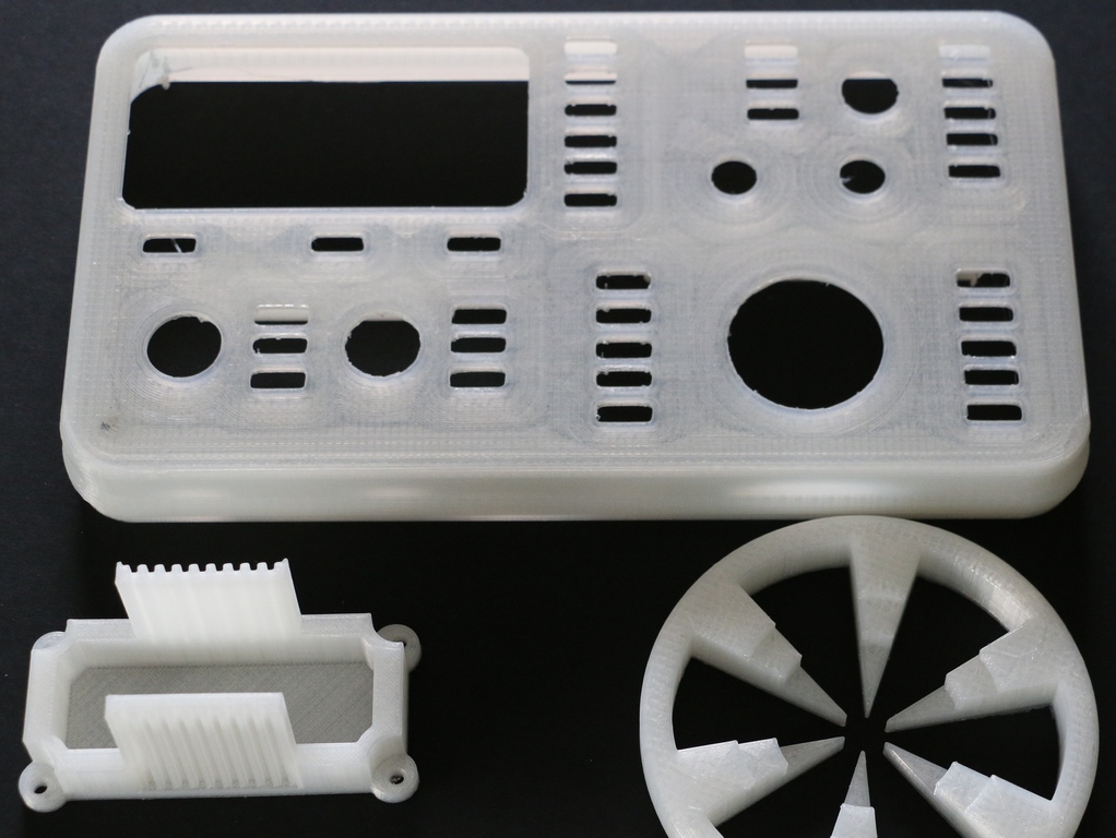 Electronic Cover Plates and one-of-a-kind parts 3D printed in taulman3D alloy 910