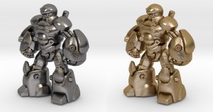 gold plated steels 3D prints of open board games