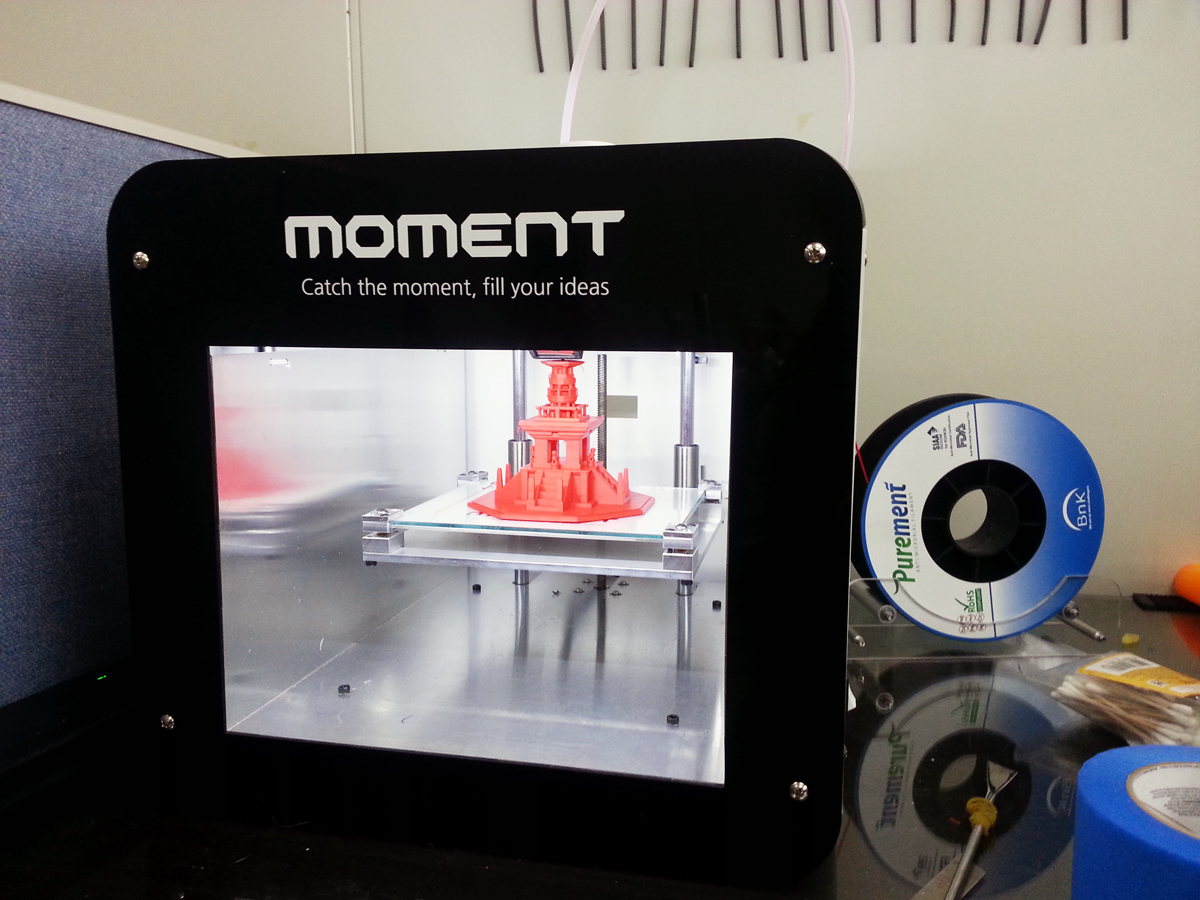 moment 3D printer 3D printing purement antimicrobial 3D printing filament