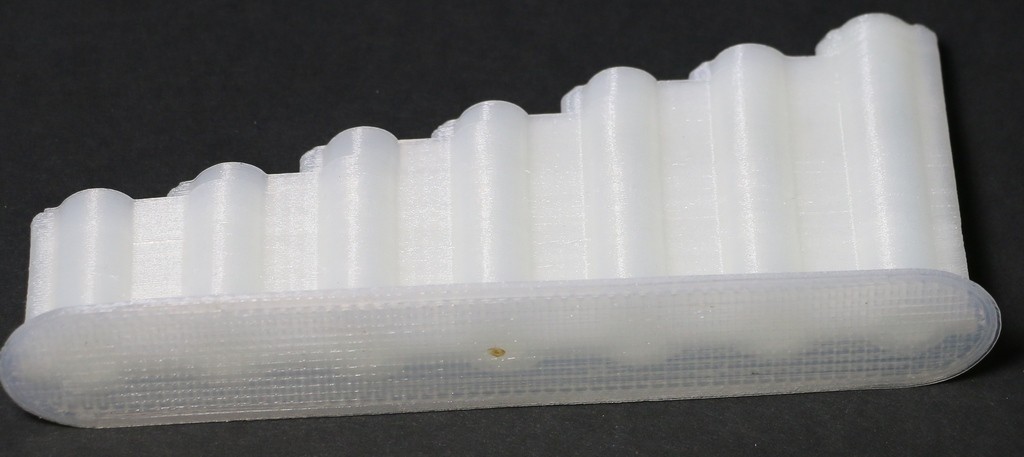 see thru part 3D printed in nylon 680