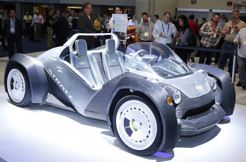 SABIC 3D printed car