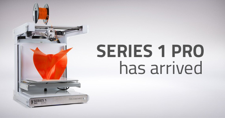 series 1 pro 3D printer from ype a machines
