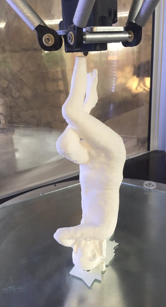 WASP 3D Prints bodies of Pompeii white