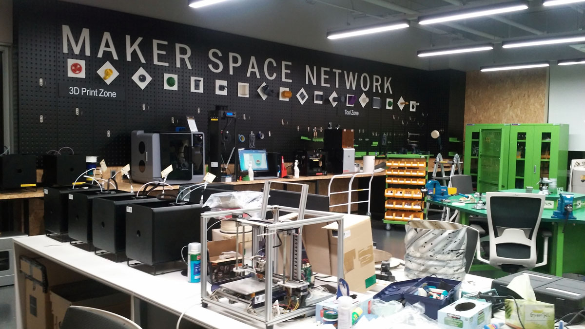 Gyeongnam Center for Creative Economy & Innovation with 3D printers and more