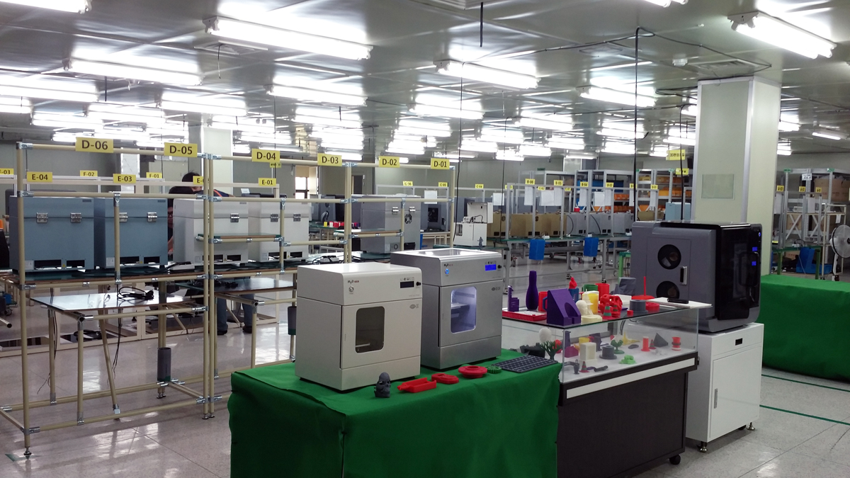 One of Daegun Tech My3D 3D printer  factories