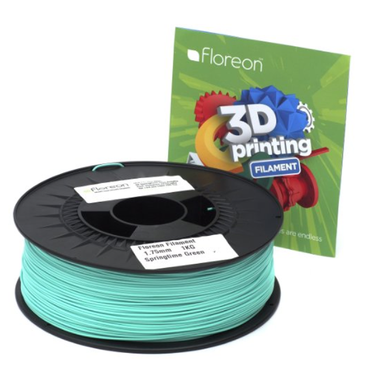 floreon3D 3D printing PLA filament springtime green