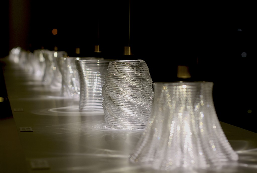 Caustic patterns of 3D printed glass structures (Image Credit for this Series: Andy Ryan)