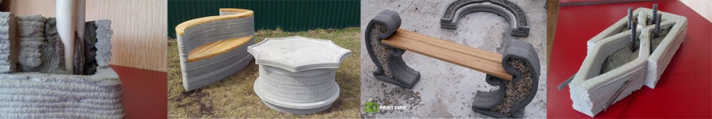 elements in concrete specavia house 3D printer