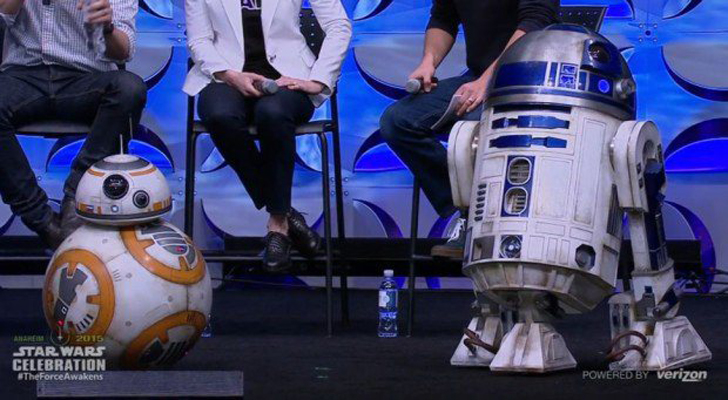 BB8 droid inspires 3D printed droid