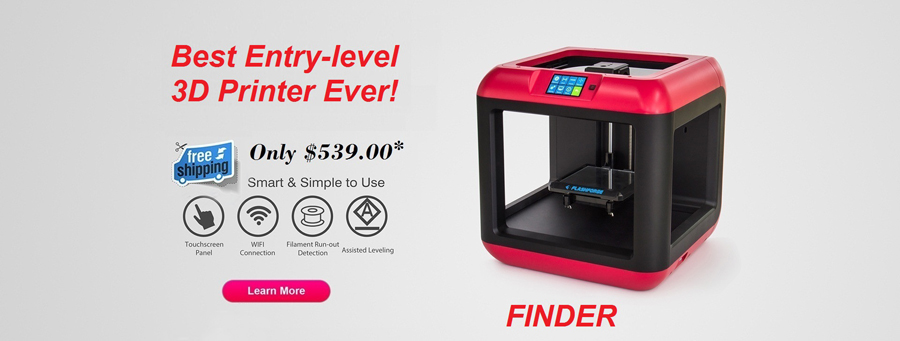 Consumer FlashForge's Finder 3D Printer - 3D Printing Industry