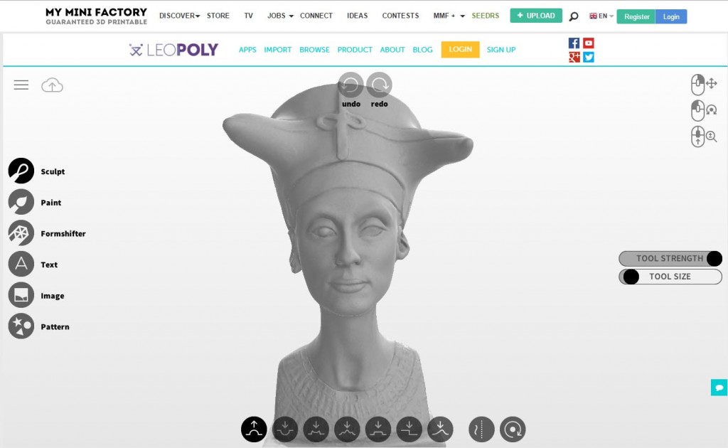 scan the world 3D printable remixs with leopoly on myminifactory
