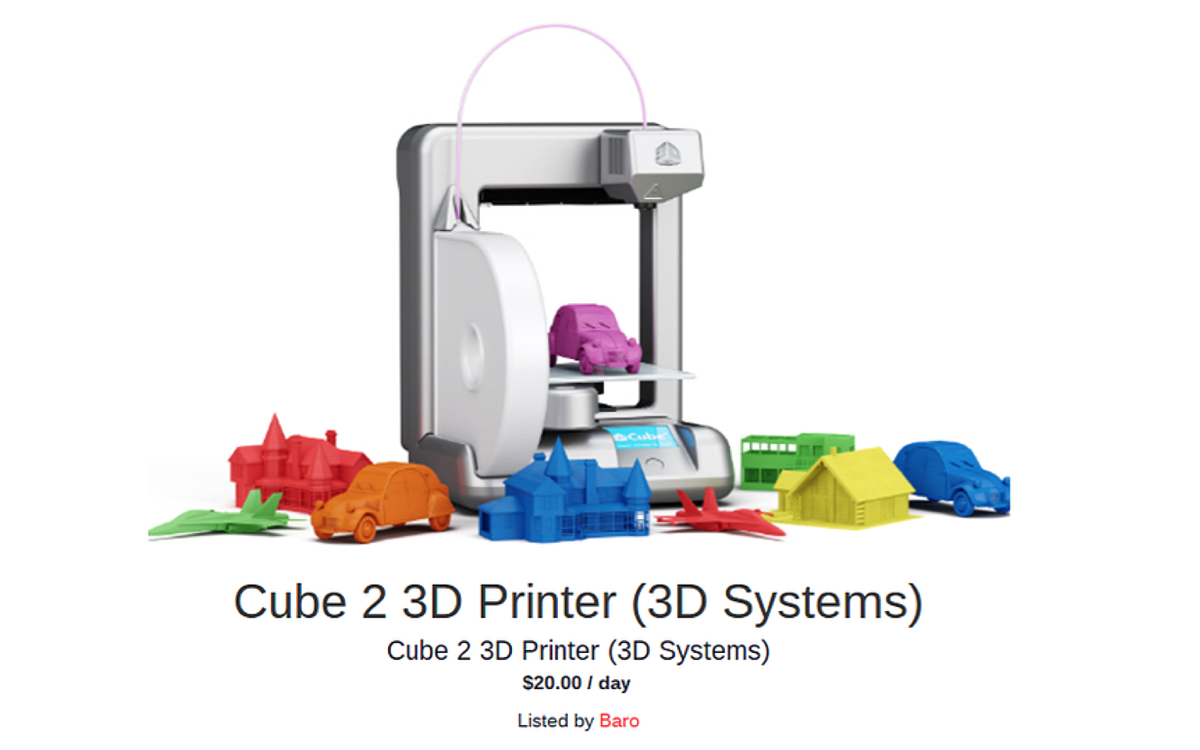 3D Print360 3D printer rental