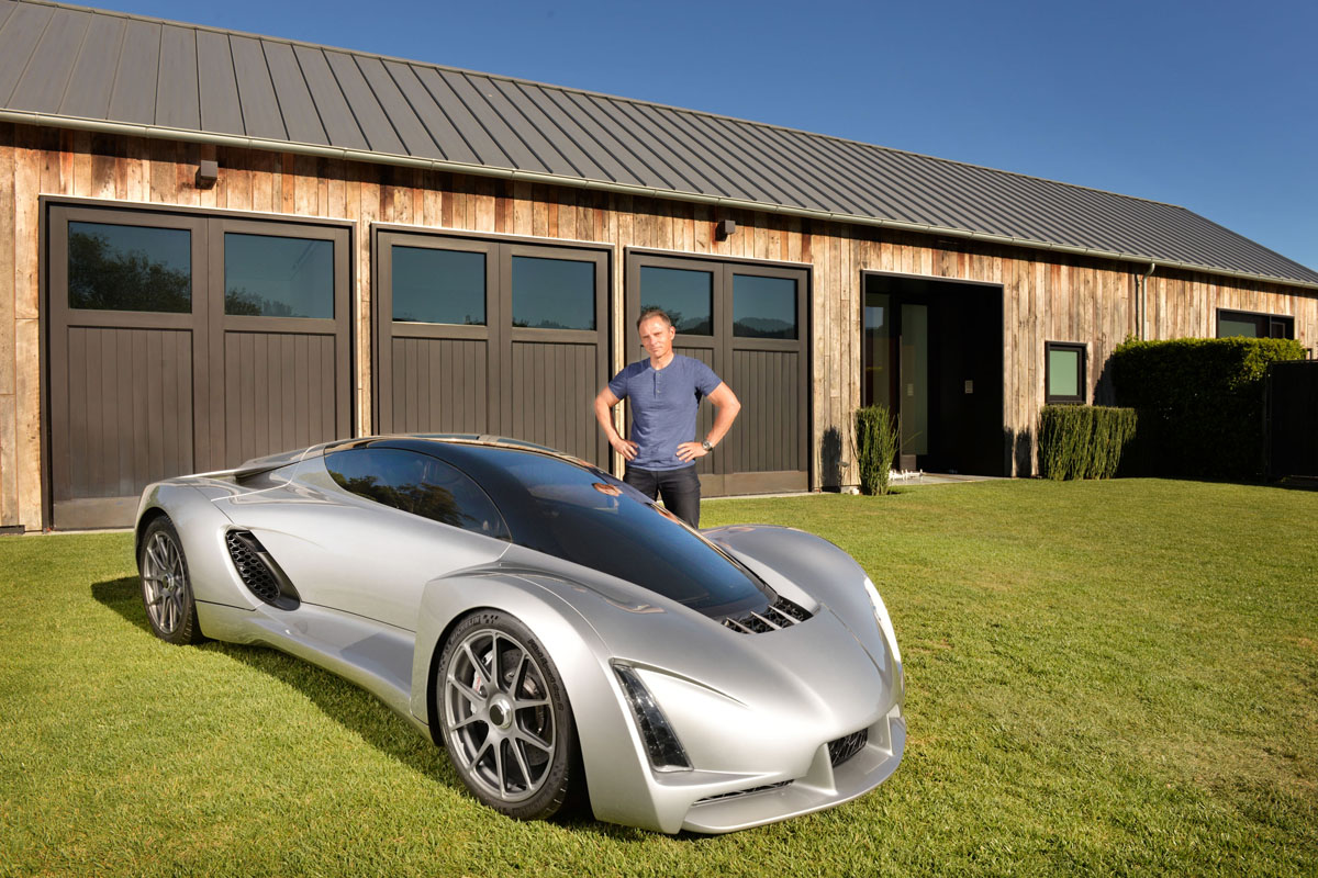 Blade 3D printed supercar from Divergent Microfactories